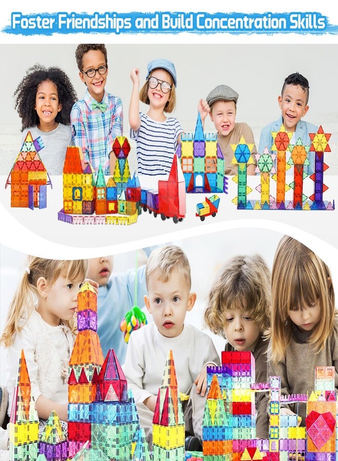 Paaxido Magnetic Tiles,100PCS Magnet Building Blocks - Image 3
